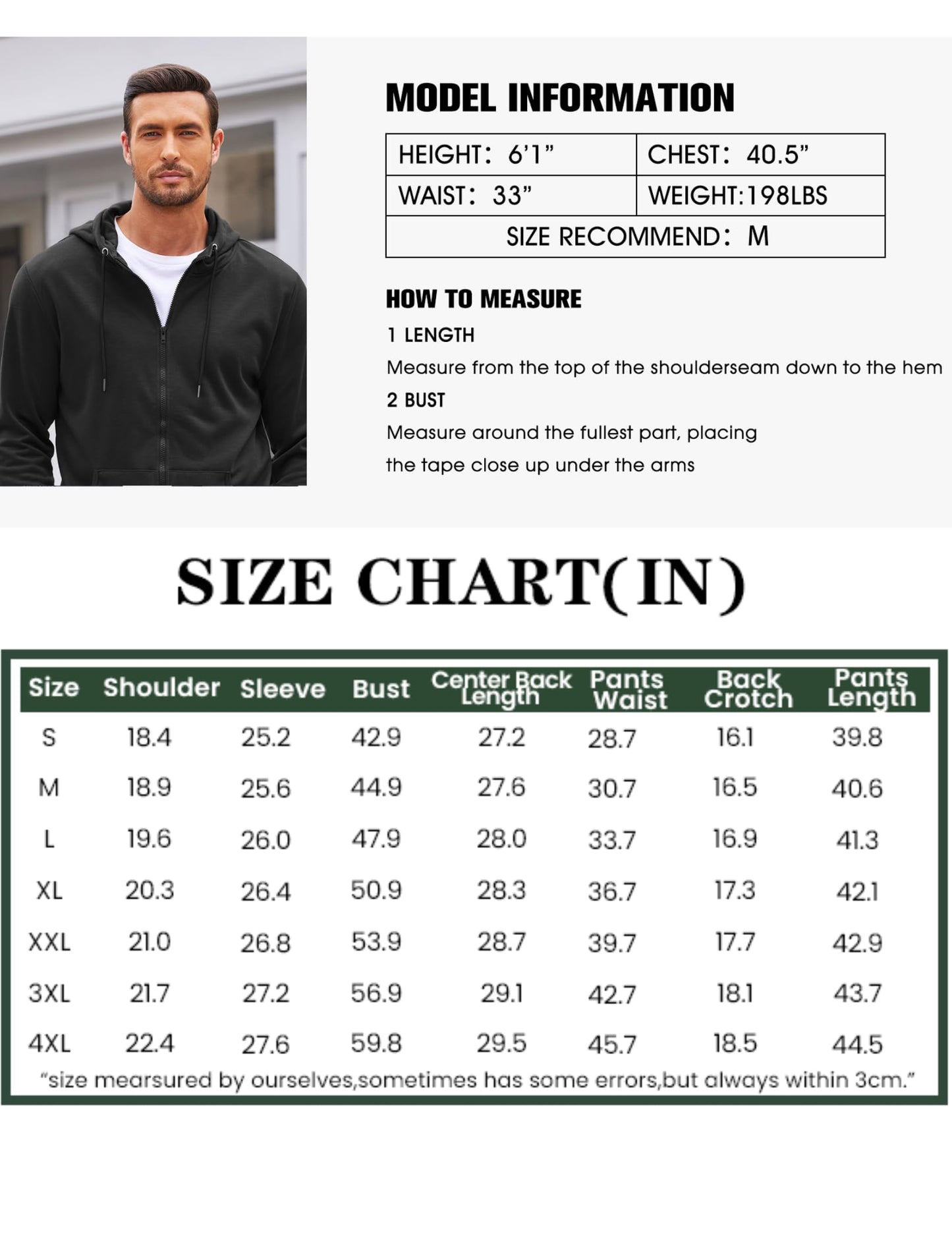 COOFANDY Sweatsuits for Men 2 Piece tracksuit Sets Full Zip Hoodie Sweatpants for Men Casual Sports Jogging Suits S-4XL