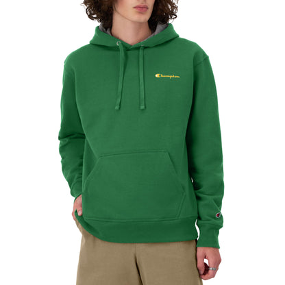 Champion Men's Hoodie, Powerblend, Fleece Men's Hoodie, Comfortable Men's Sweatshirt, Script Logo (Reg. or Big & Tall)