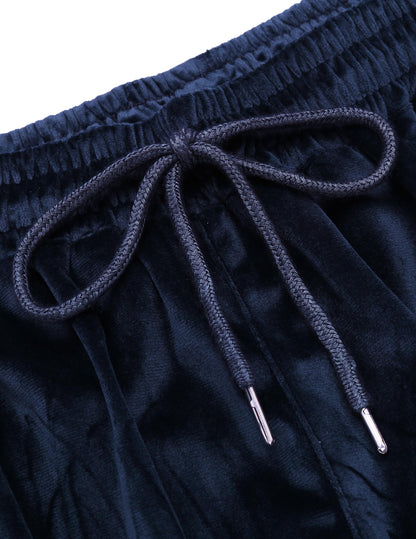 COOFANDY Mens 2 Piece Velour Tracksuit Full Zip Jackets Pants Velvet Jogging Suits Sweatsuit Set