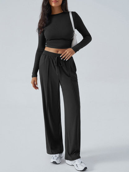 Devine Round Neck Long Sleeve Top and Pants Set***STILL AVAILABLE***EMAIL SELLER with SIZE & COLOR