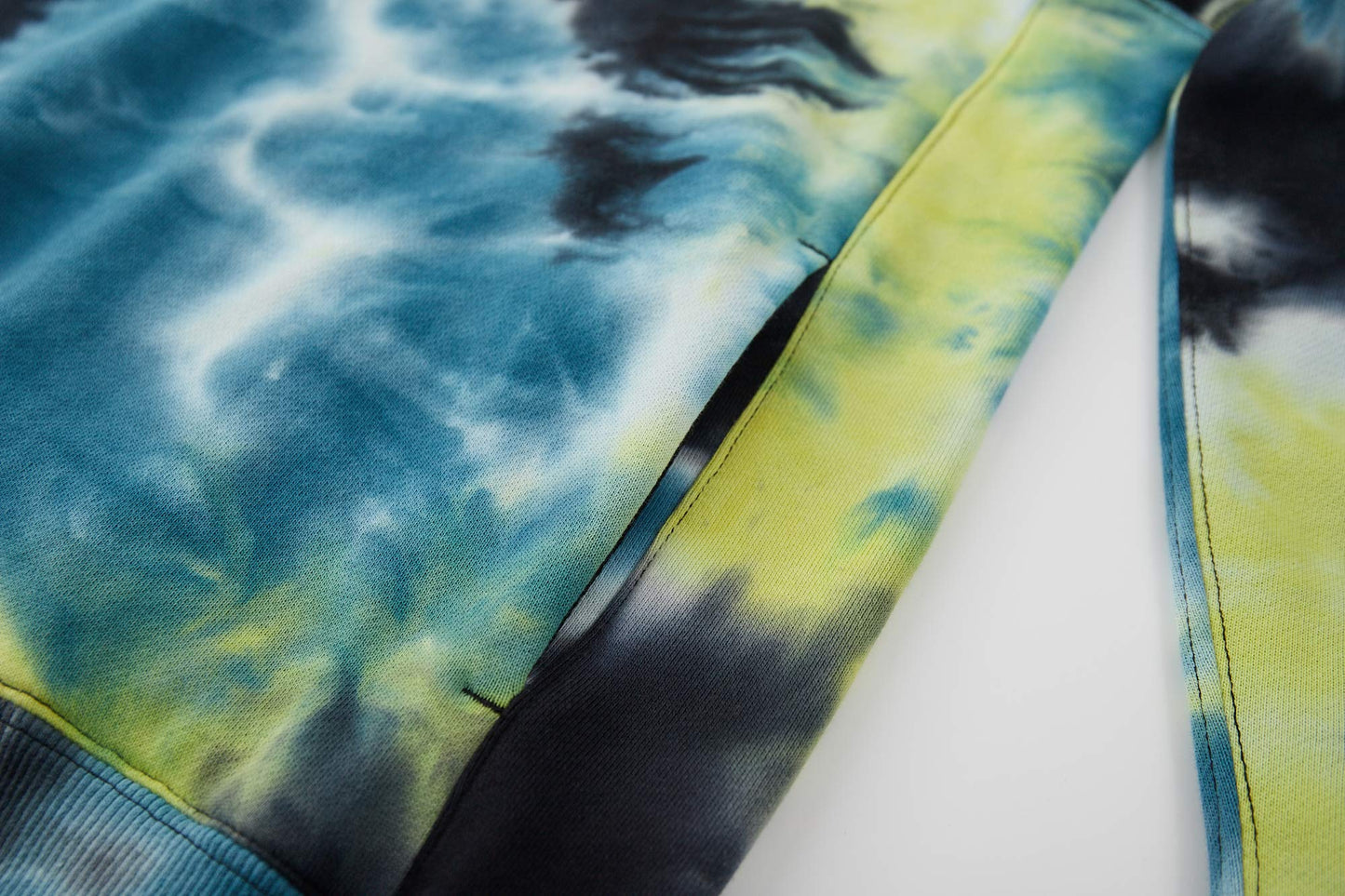 KLIEGOU Mens Tie-Dye Pullover Hooded Sweatshirt