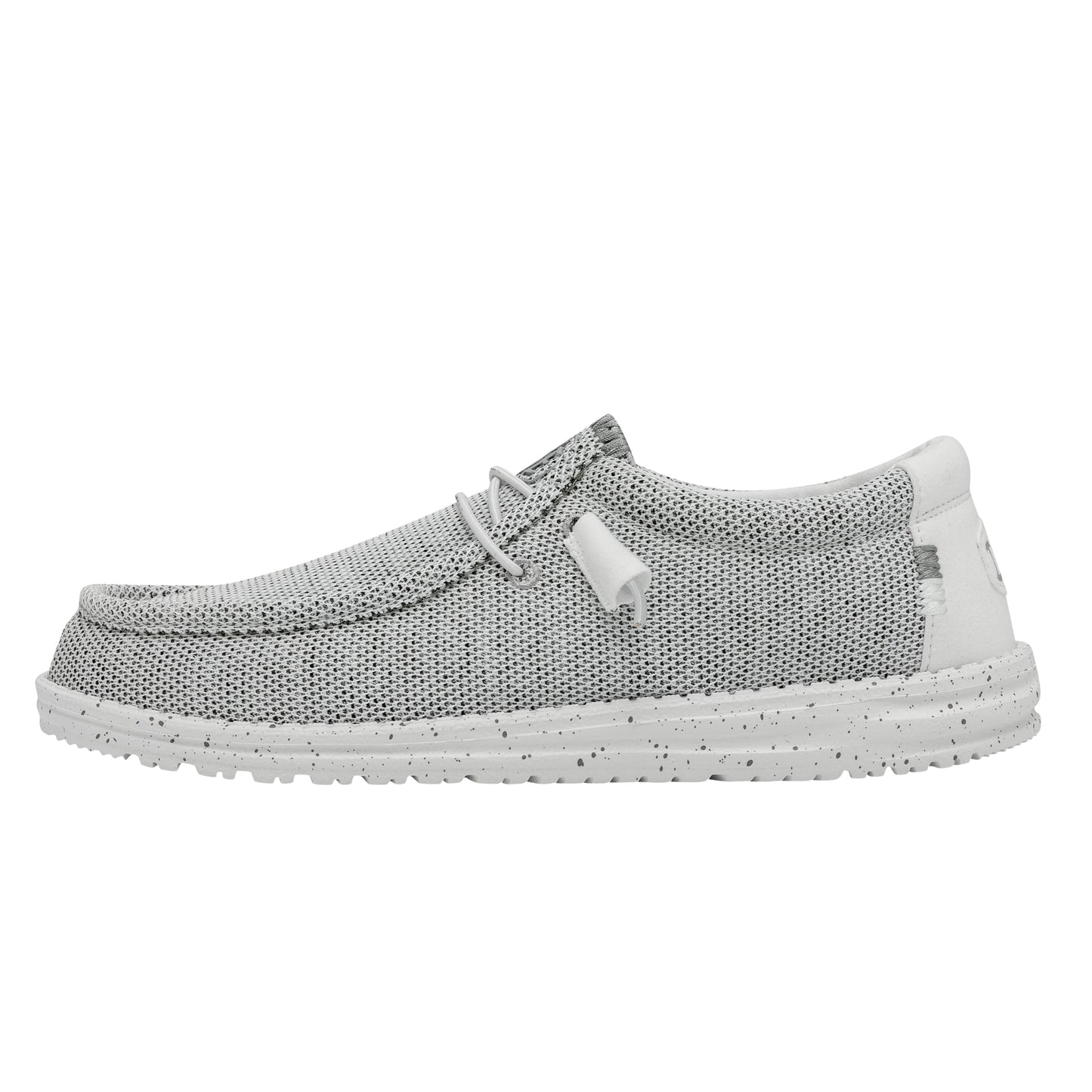 Hey Dude Men's Wally Sox | Men’s Shoes | Men's Lace Up Loafers | Comfortable & Light-Weight