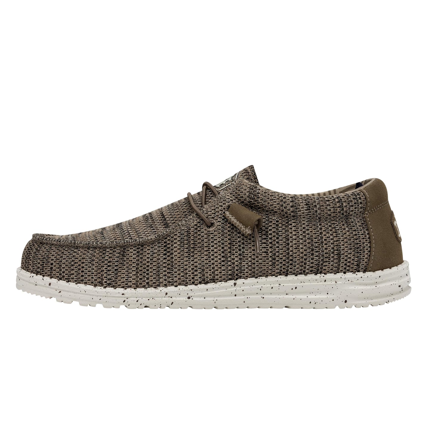 Hey Dude Men's Wally Sox | Men’s Shoes | Men's Lace Up Loafers | Comfortable & Light-Weight