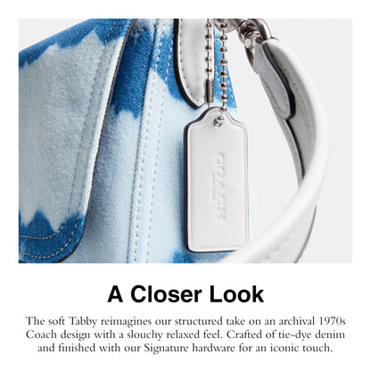 Coach Soft Tabby, Denim Multi
