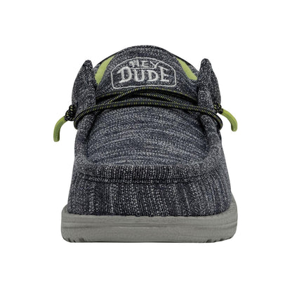 Hey Dude Men's Wally Sox | Men’s Shoes | Men's Lace Up Loafers | Comfortable & Light-Weight