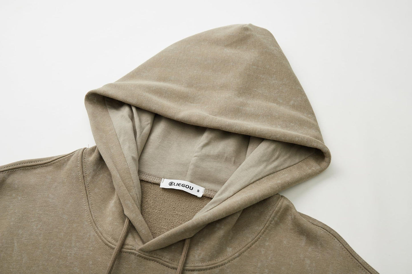 KLIEGOU Mens Tie-Dye Pullover Hooded Sweatshirt