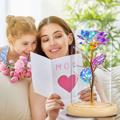 Mothers Day Rose Gifts for Mom Flowers Rose Gifts for Women,Birthday Gifts for Women,Purple Butterfly Flowers for Mom Mother Day Flower Gifts from Daughter Son,Gift for Sister,Her,Grandma,Wife