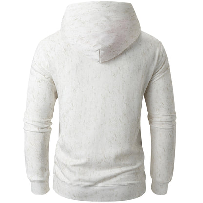 KLIEGOU Mens Tie-Dye Pullover Hooded Sweatshirt
