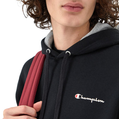 Champion Men's Hoodie, Powerblend, Fleece Men's Hoodie, Comfortable Men's Sweatshirt, Script Logo (Reg. or Big & Tall)