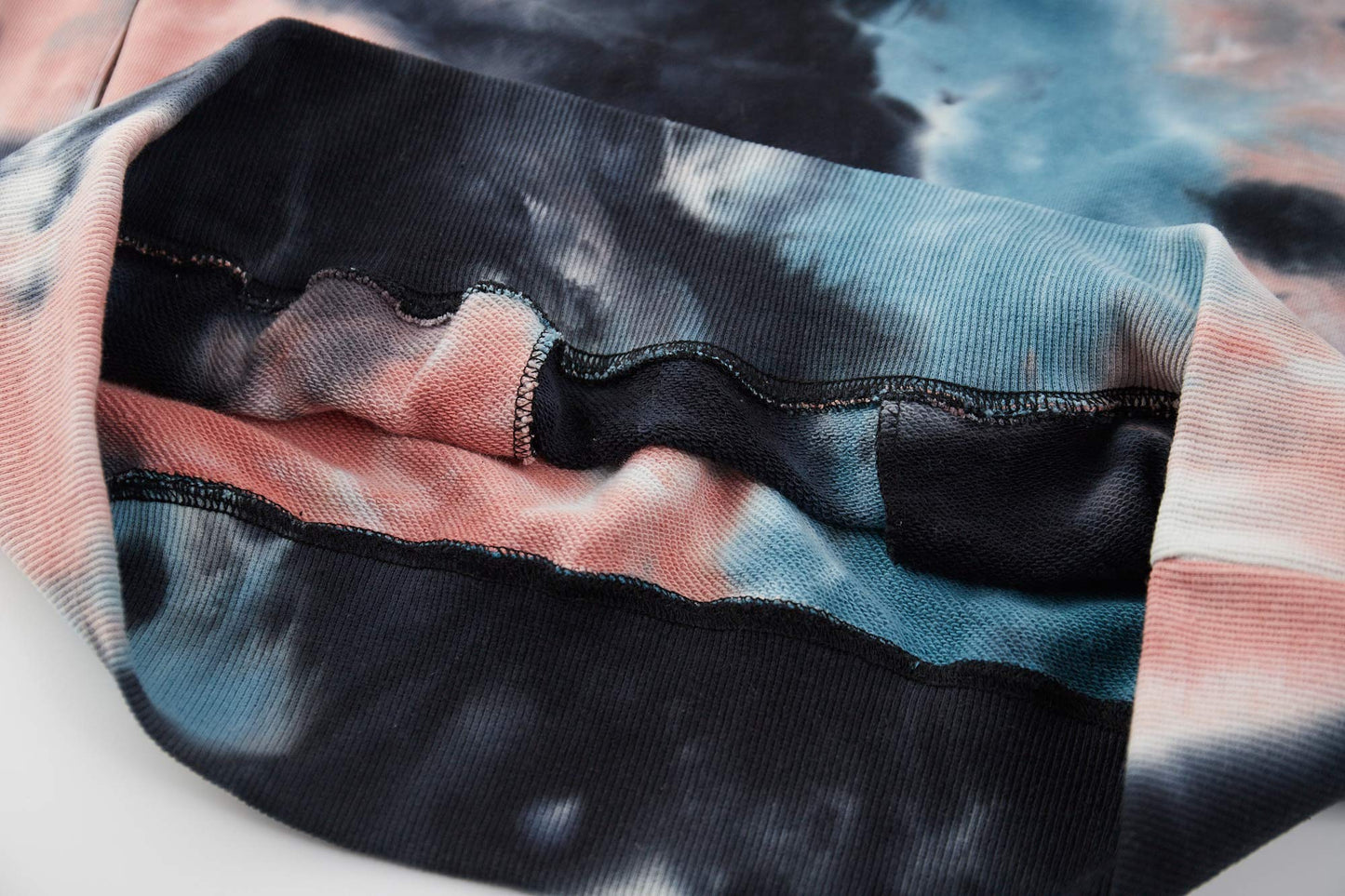 KLIEGOU Mens Tie-Dye Pullover Hooded Sweatshirt