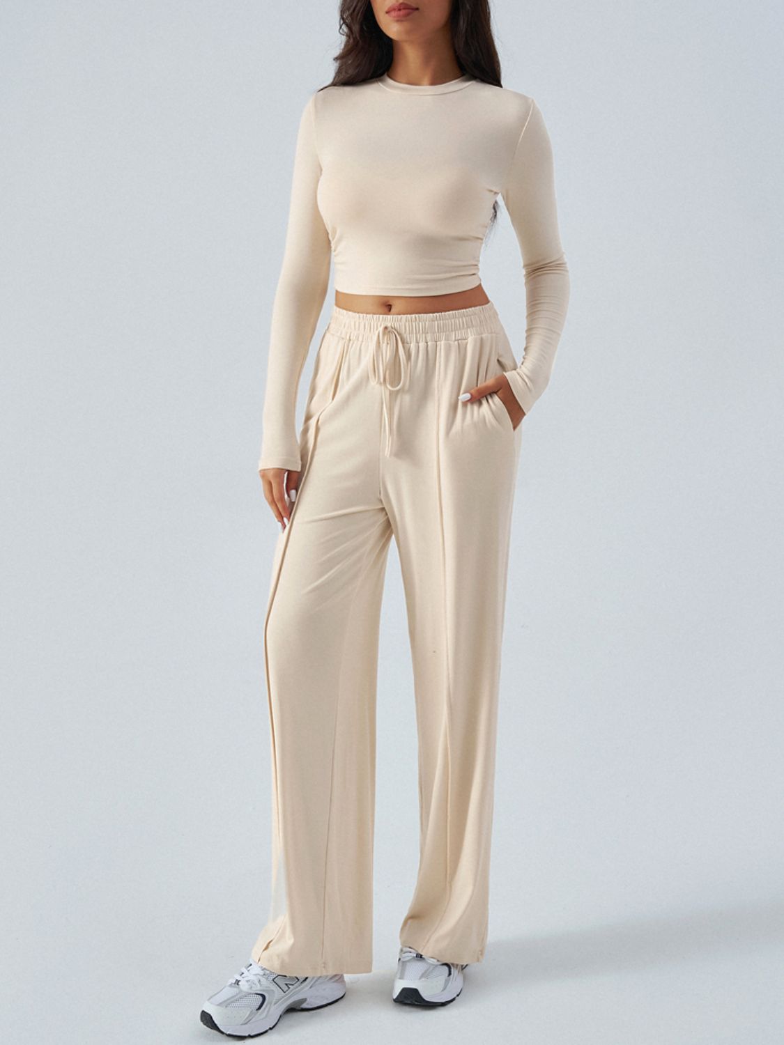 Devine Round Neck Long Sleeve Top and Pants Set***STILL AVAILABLE***EMAIL SELLER with SIZE & COLOR