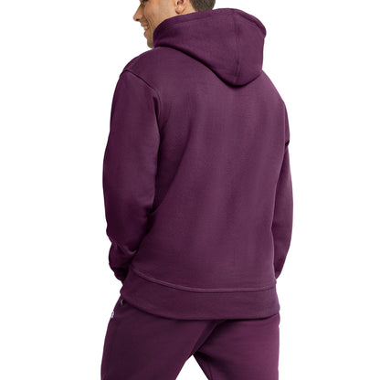 Champion Men's Hoodie, Powerblend, Fleece Men's Hoodie, Comfortable Men's Sweatshirt, Script Logo (Reg. or Big & Tall)