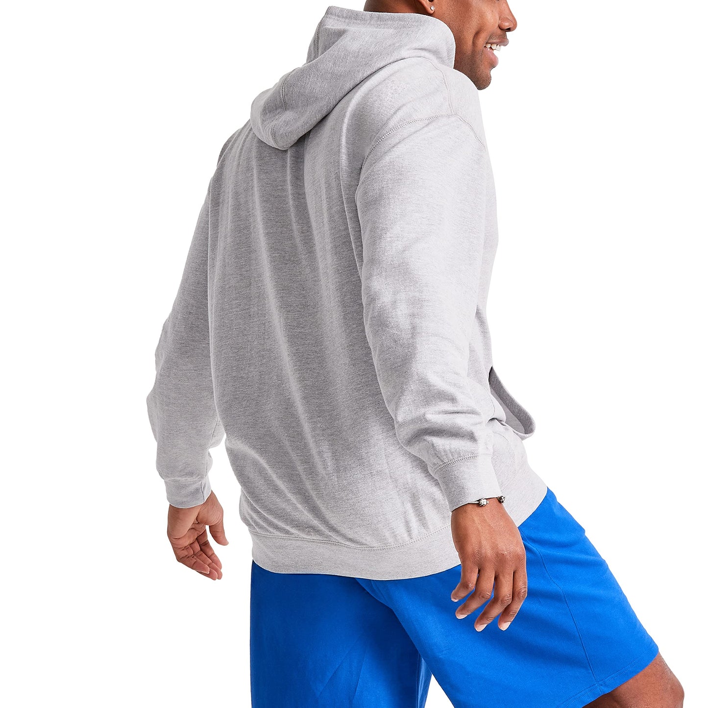 Champion Men's Hoodie, Powerblend, Fleece Men's Hoodie, Comfortable Men's Sweatshirt, Script Logo (Reg. or Big & Tall)