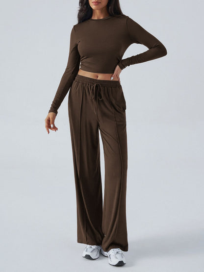 Devine Round Neck Long Sleeve Top and Pants Set***STILL AVAILABLE***EMAIL SELLER with SIZE & COLOR