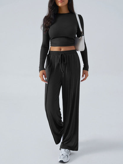 Devine Round Neck Long Sleeve Top and Pants Set***STILL AVAILABLE***EMAIL SELLER with SIZE & COLOR