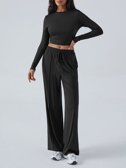 Devine Round Neck Long Sleeve Top and Pants Set***STILL AVAILABLE***EMAIL SELLER with SIZE & COLOR