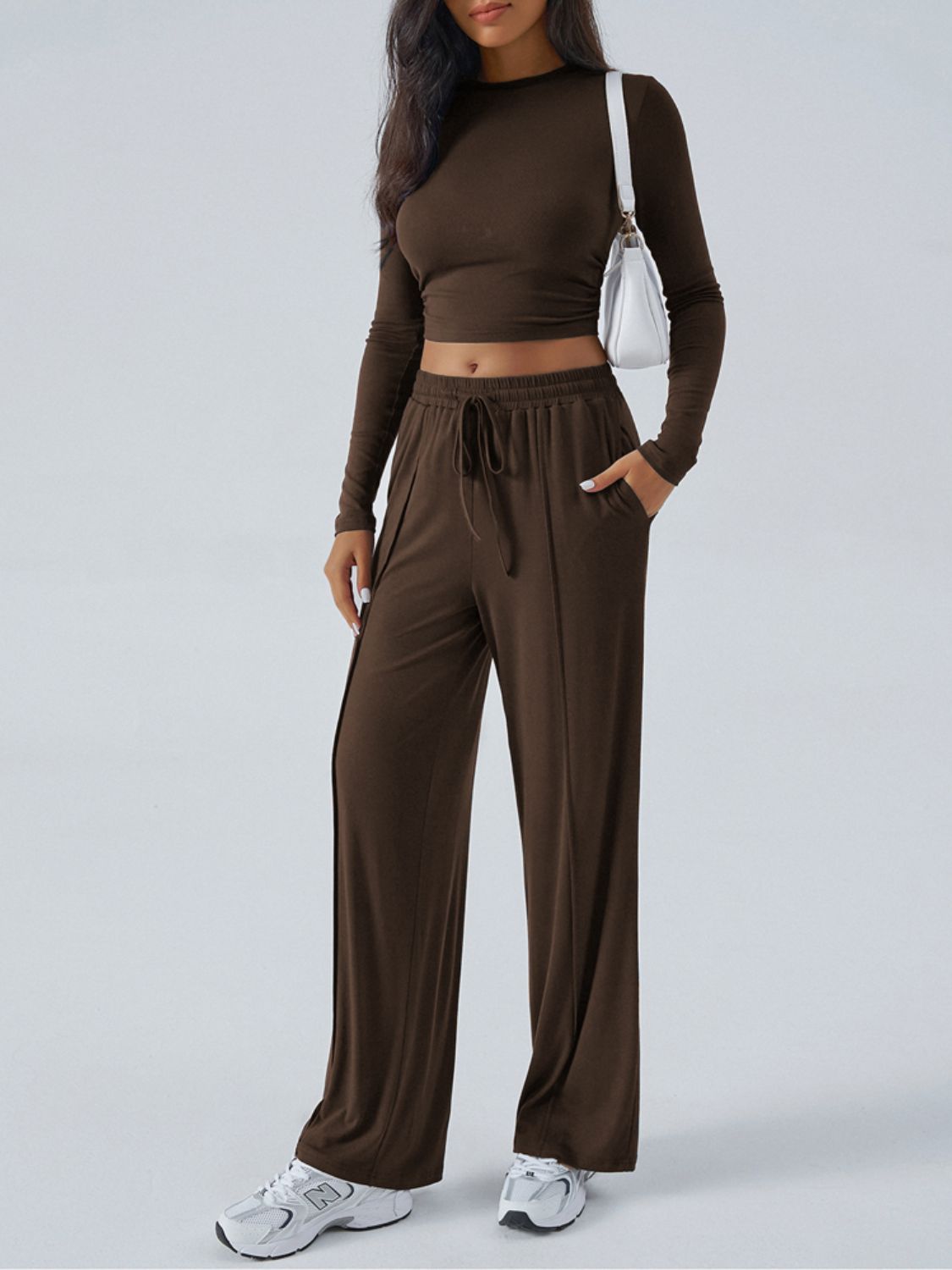 Devine Round Neck Long Sleeve Top and Pants Set***STILL AVAILABLE***EMAIL SELLER with SIZE & COLOR